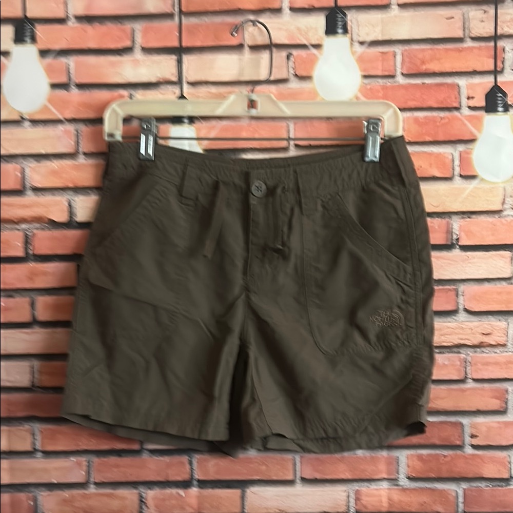 The North Face Brown Cargo Shorts Relaxed Fit